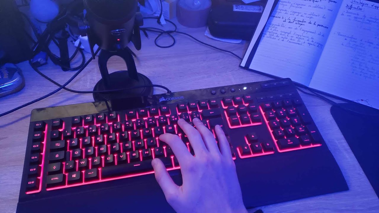 ASMR keyboard / Clavier [no talking] - YouTube