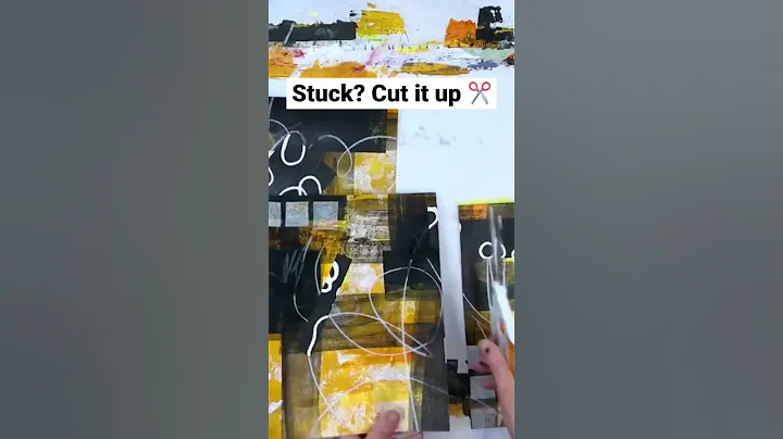 Stuck? Cut up your art for a new perspective.  #ge...