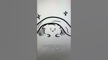 It’s so cute when they do this🥰 #lol#lmao#tiktok#tik#tok#hash#tag#youtube#shorts#cat#cute#drawing