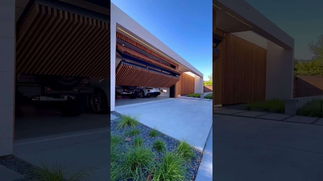 SLG Homes Cool Garage Design