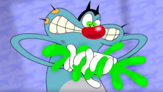 Oggy and the Cockroaches - THE SLIME (S02E68) CARTOON | New Episodes in HD