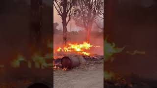 le prendieron Fuego a mi ranchito 😱🔥🔥2021