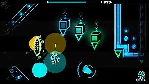 Geometry dash 2.11 l Level - Powerpoint by Danke (all coins)