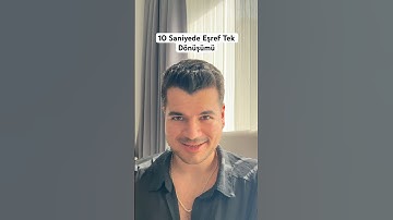 3 Adımda Eşref Tek’e Dönüşüyoruz! #eşrefrüya #dizi #shorts