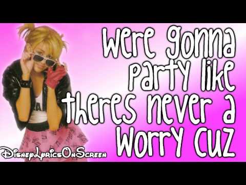Hannah Montana - Are You Ready (Lyrics On Screen) HD