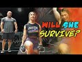 Powerlifter Turned Bodybuilder Maddy Forberg Gets Put to the Test During RP Leg Day