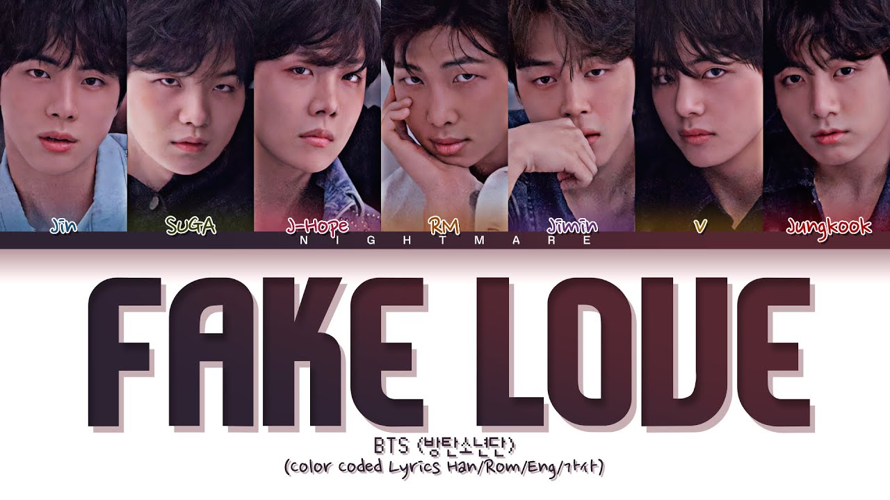 BTS – FAKE LOVE Lyrics