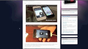 Siri Successfully ported to iPhone 4 and iPodTouch