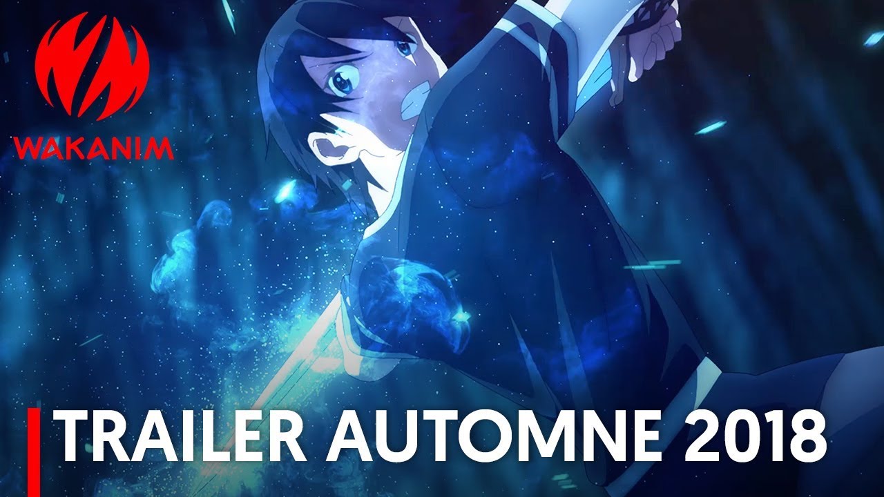 Découvrez les anime de l'automne 2018 sur Wakanim !