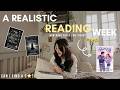 REALISTIC reading week📖✨⚔️ romantasy | hockey romance