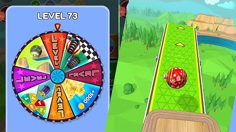 Going Balls Spin the wheel Level 73 ( Android & IOS Gameplays )