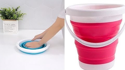 Foldable bucket gadgets home items #shorts #gadgets #treanding