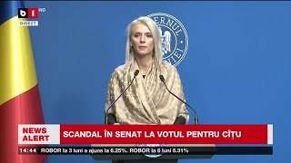 Alina Gorghiu a evitat să spună dacă Florin Cîțu va fi suspendat din PNL_Știri B1TV_29 nov. 2023