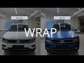 Transformation From White to Blue | Full-Body Wrap