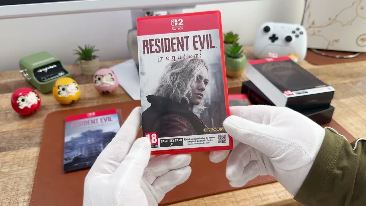 Unboxing Nintendo Swtich 2 Resident Evil: Generation Pack + Herná Konzola CZ / SK