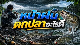 หน้าฝนตกปลาอะไรดี