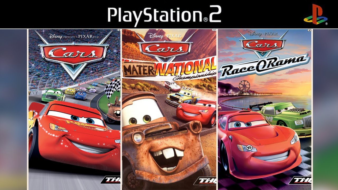 Cars: Race-O-Rama Playstation 2 PS2 Used