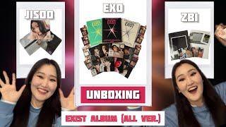 [unboxing] EXO 엑소 - EXIST (All ver.), ZB1 - Youth in the shade, BLACKPINK JISOO - ME (Vinyl LP)