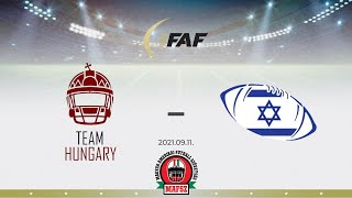 IFAF B-csoportos Európa-bajnoki mérkőzés: Magyarország  - Izrael