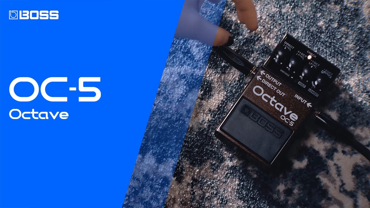 Buy Boss OC-5 Octave Guitar Effect Pedal | Sam Ash Music