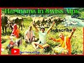 Harinama in swiss alps mountain  hare krishna sankirtan punyamkrsnakathamritam