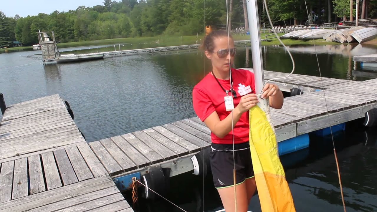 sailing a butterfly sailboat