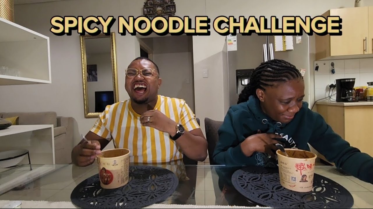 SPICY NOODLE CHALLENGE WITH NANDOS PERI PERI XX HOT SAUCE | NAMIBIAN YOUTUBERS