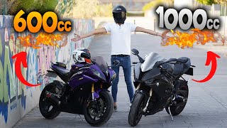 1000CC VS 600CC ¿CUAL ES MEJOR?