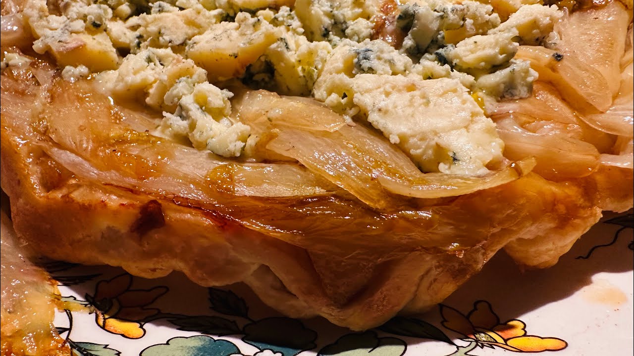 TARTE TATIN AU STILTON - STILTON TARTE TATIN [VIDEO 247]