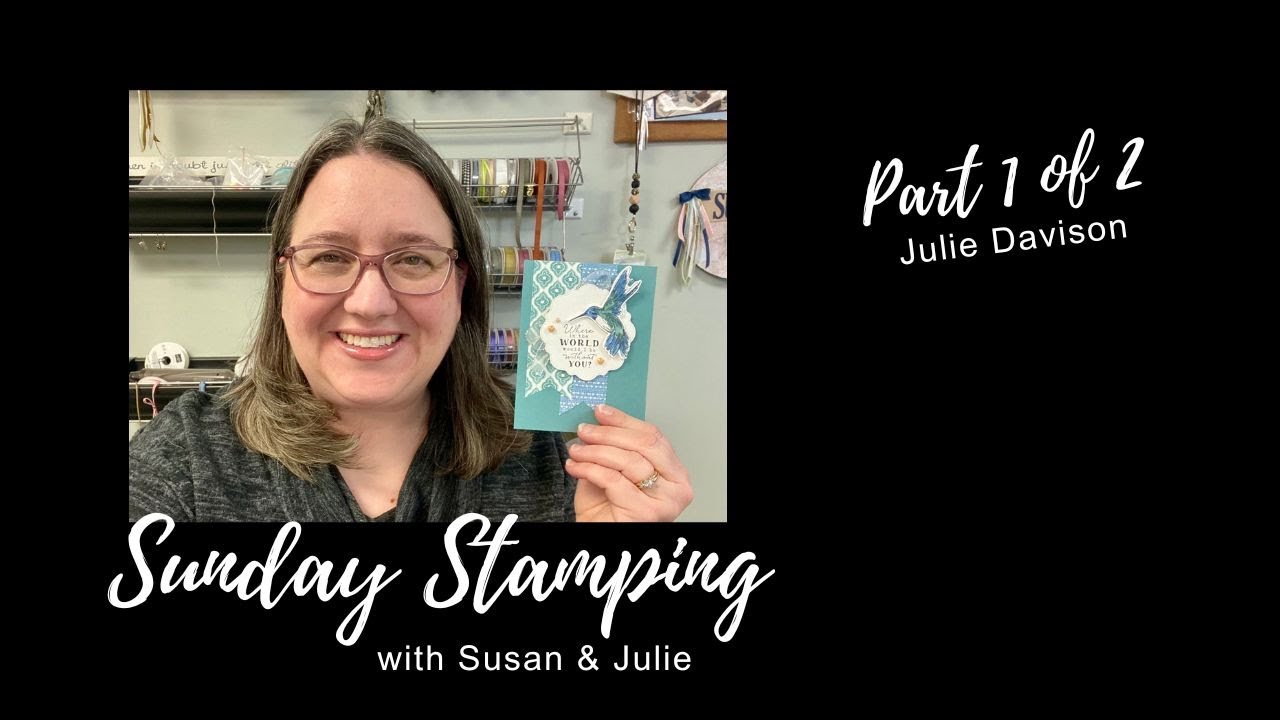 Sunday Stamping Ep 142: Stampin' Up! Poetic Expressions Suite & Thoughtful Expressions Bundle