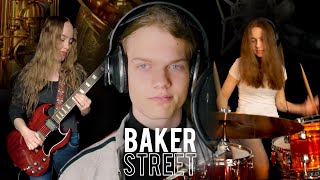 Baker Street (Gerry Rafferty) - Cover by Noah-Benedikt ft. @ChiaraKilchling \u0026 @sina-drums ​