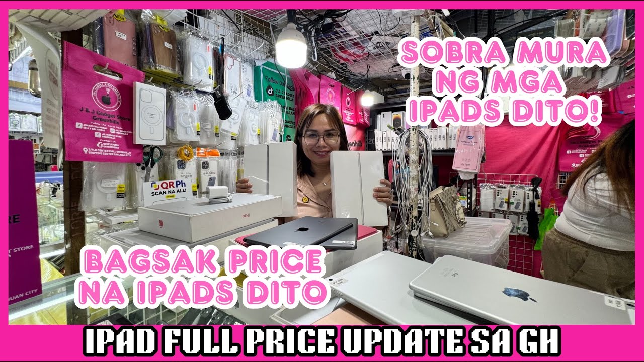 FULL PRICE UPDATE NG MGA MURANG IPADS SA GREENHILLS! IPAD PRO, IPAD MINI, IPAD AIR AVAIL!