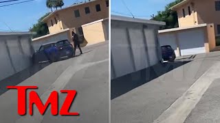 Anne Heche Takes Off In Car After Crashing Into Garage | TMZ