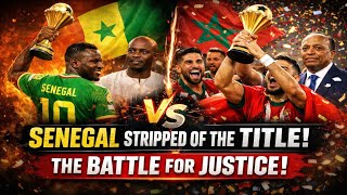 The Big Shock: Senegal Stripped of 2025 AFCON Hosting Rights; Tournament Moved to Morocco