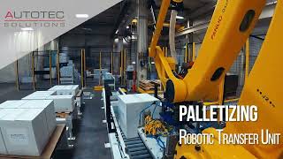 Integrating Efficiency Autotec Solutions Palletizing Robotic Transfer Unit