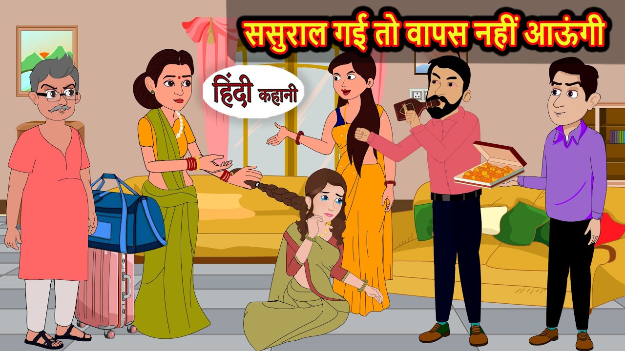 ससुराल गई तो वापस नहीं आऊंगी Stories in Hindi | Bedtime Stories | Fairy Tales | Moral Story | Kahani