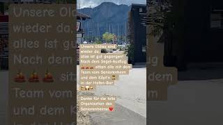 Segelturn für Oldies #meineelterndiepflegeundich #seniorenheim #altenpflege #segeln #liebe #senioren