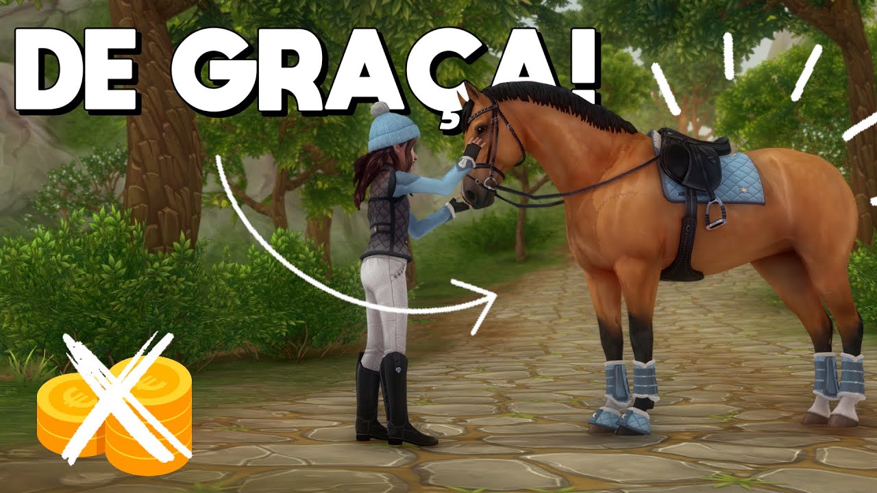 CONSEGUI UM CAVALO DE GRAÇA NO STAR STABLE ONLINE