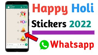 Happy Holi Sticker ! Holi stickers for Whatsapp ! whatsapp holi stickers download ! whatsapp holipng screenshot 4