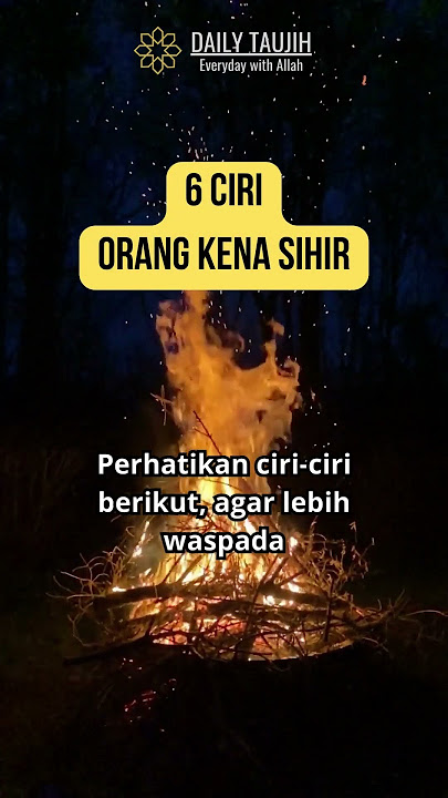 6 Characteristics of People Under Witchcraft, Be Aware #dailytaujih #shorts #yearofyou