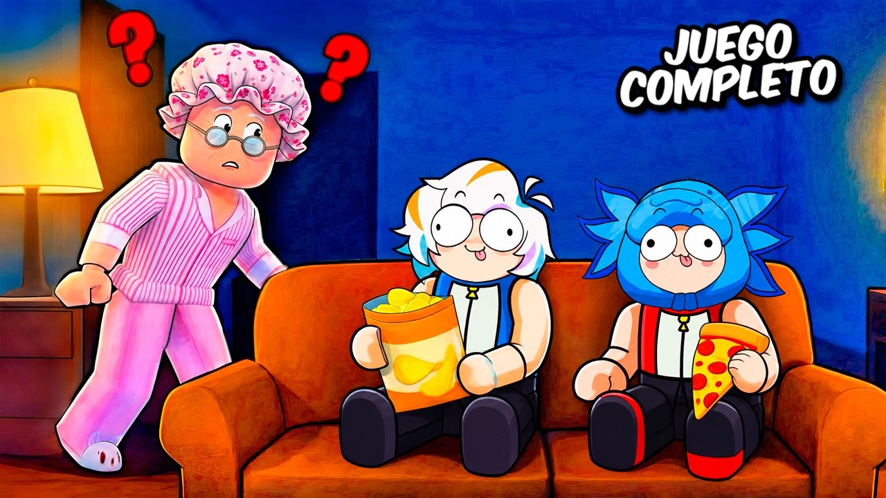 NO DESPIERTES A TU ABUELA COMPLETO (DONT WAKE GRANDMA ROBLOX)