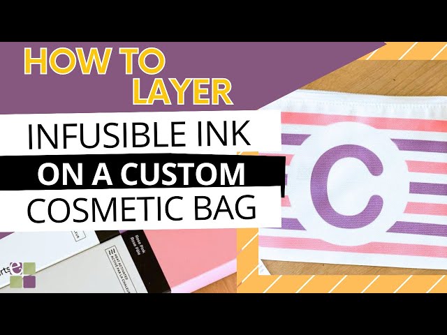How to Use Cricut Infusible Ink on a Cosmetic Bag – Sustain My Craft Habit