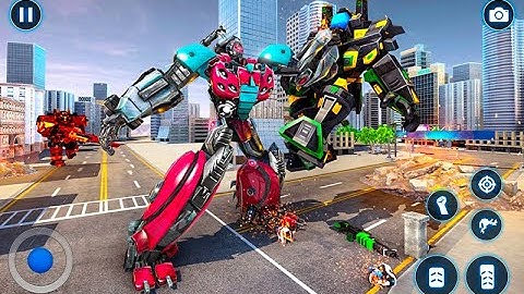 Wolf Robot Game : Robot transforming Game - Android GamePlay | Walk through a Game