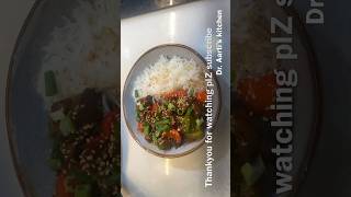 Korean Soyabean bowl- soyabean rice bowl- eggless vegetarian rice bowl- stir fry Soyabean rice bowl