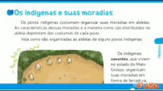 AULA de História - Indígenas e suas moradias- 4° ano