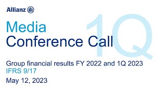 Allianz Financial Results 1Q 2023: Media Conference Call