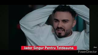 @Jador - Singur Pentru Totdeauna ( Karaoke Versuri OFICIAL )  2024