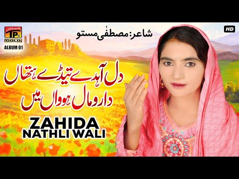 Dil Aahday Tedey Hathan Da Romal Howan Main | Zahida Nathli Wali | (Official Music Video) Tp Gold