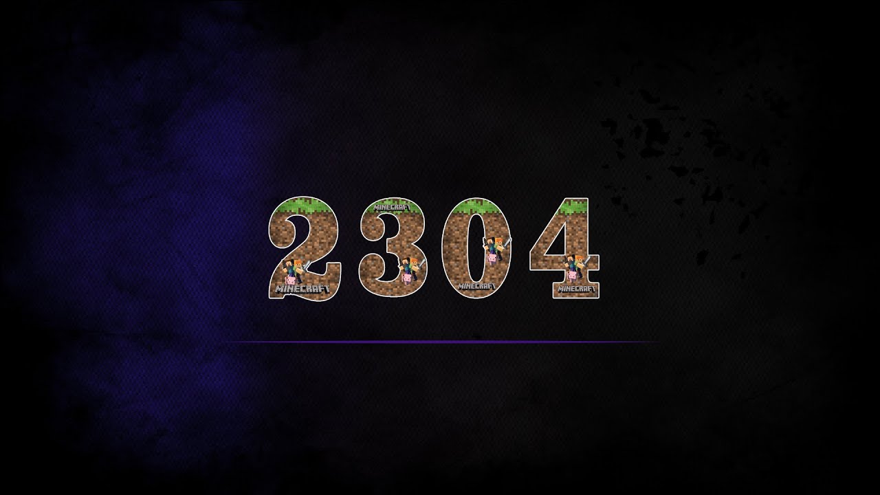 2304 Блока за 1 минуту! - YouTube