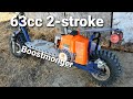 Awesome Off Road 2-Stroke Scooter Build!